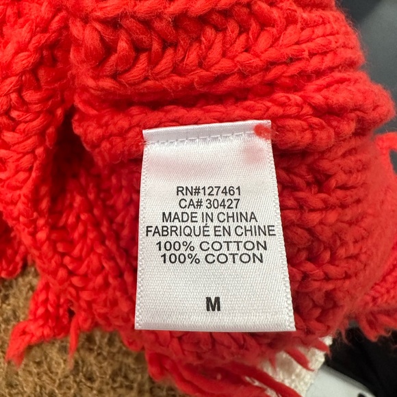 Wild fox red sweater size medium - Picture 5 of 6